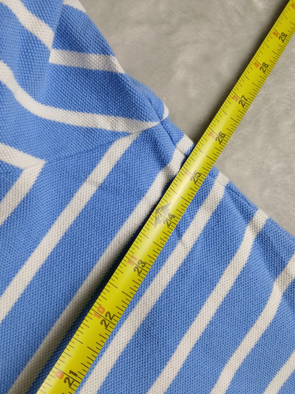 Polo Ralph Lauren Polo Shirt XXL Men's Blue & White Striped 2XL